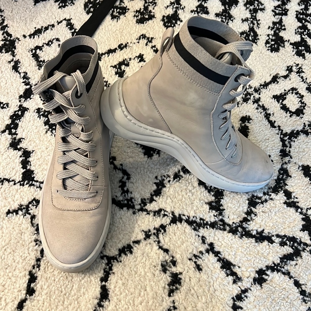 Timberland sleek combat Lace up boots